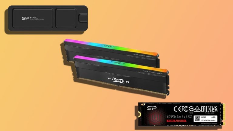 The Ultimate RAM & Storage Bundle From Silicon Power Includes A 4TB SSD, 64GB DDR5 RAM, & A 1TB Portable SSD, For A Mammoth $512.94 In Savings On Amazon