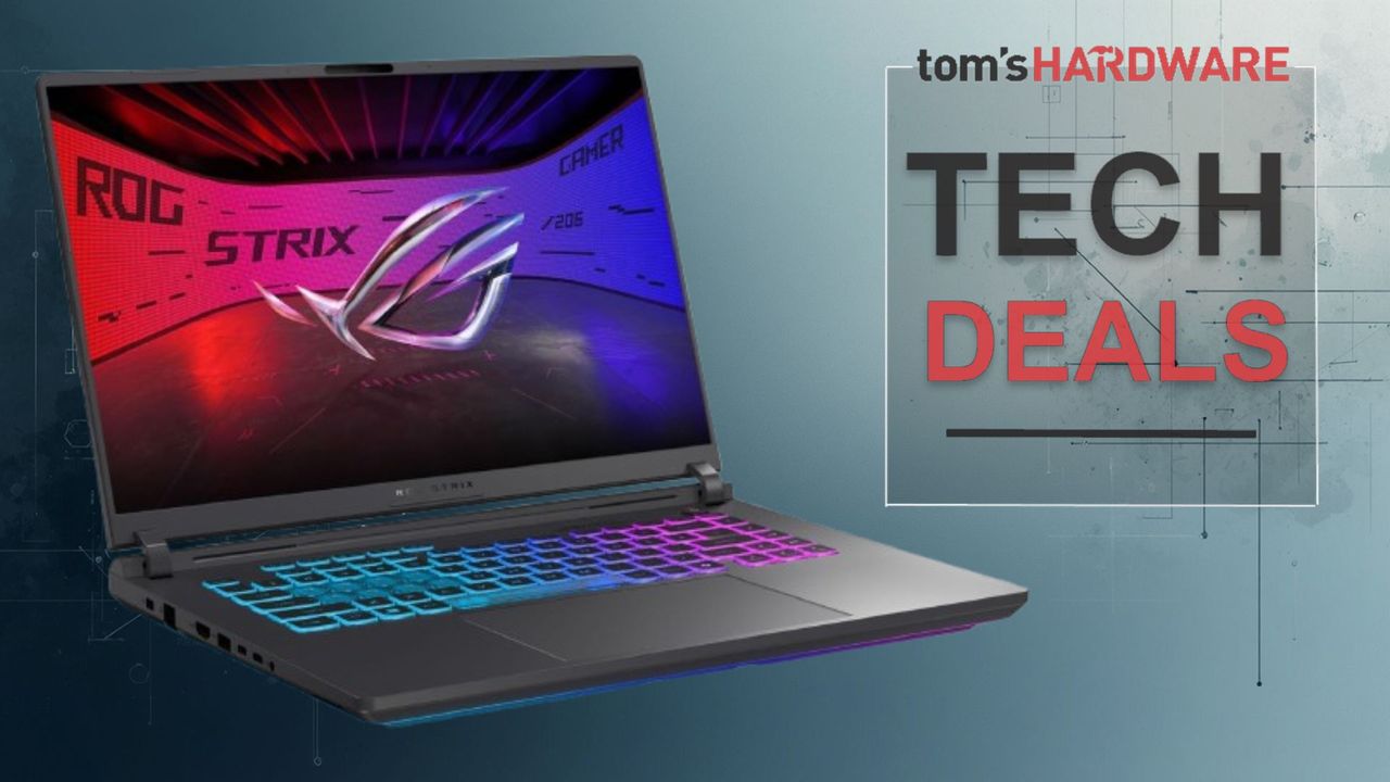 Save $130 on this Asus ROG Strix G16 gaming laptop — RTX 5060 gaming with easy upgradability for less than $1,300
