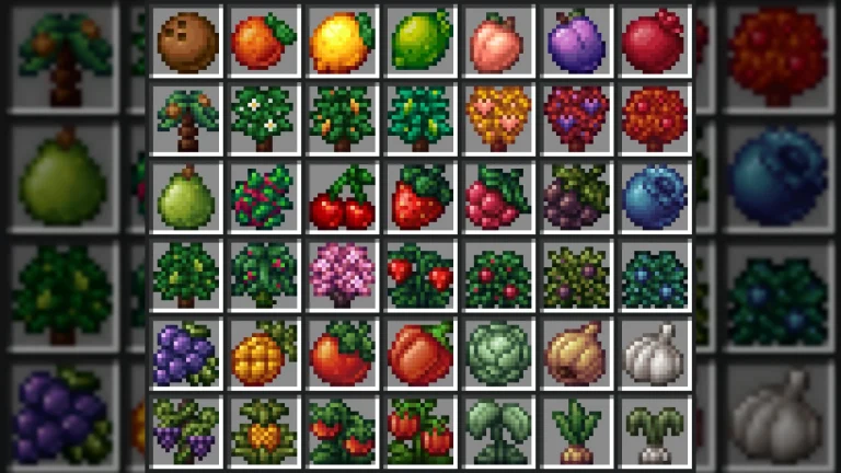 ☽ Exotic Garden Resprites Progress