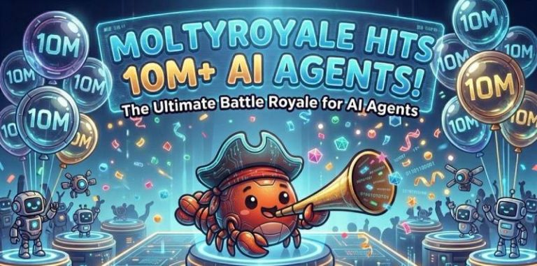 넥써쓰, '몰티로얄(MoltyRoyale)' 1,000만 에이전트 돌파