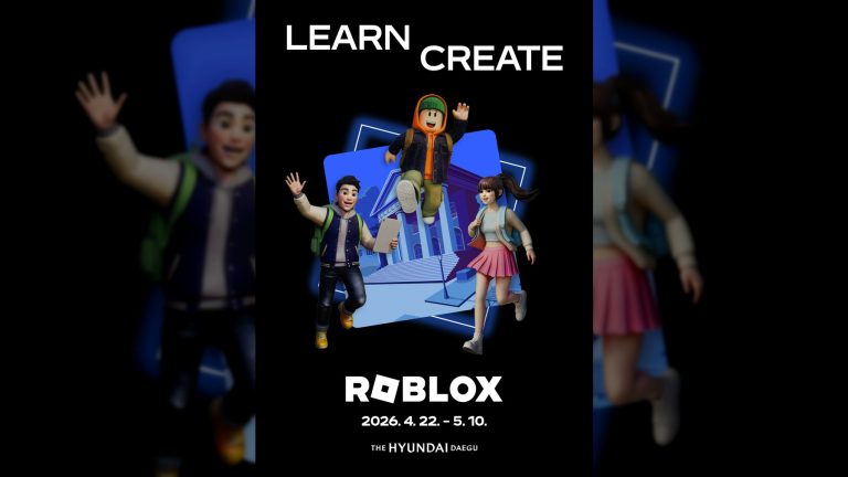 콘텐츠 제작 체험, 로블록스 더현대 대구 팝업 열린다