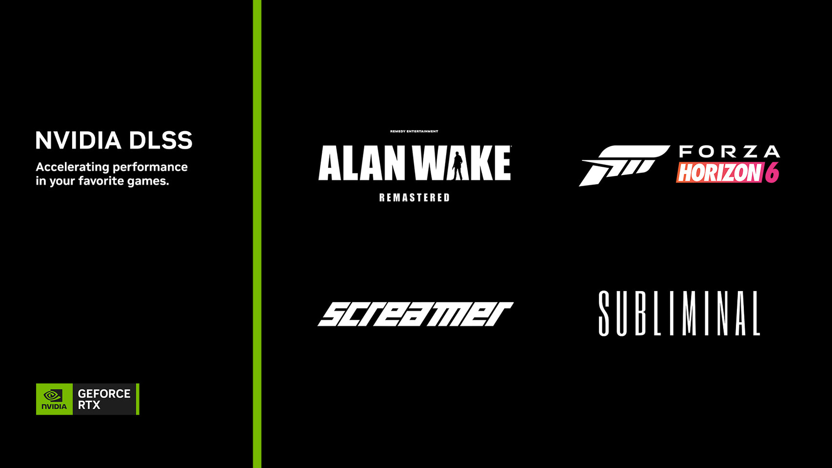 (PR) NVIDIA DLSS 4 Comes to Forza Horizon 6, Screamer & Subliminal