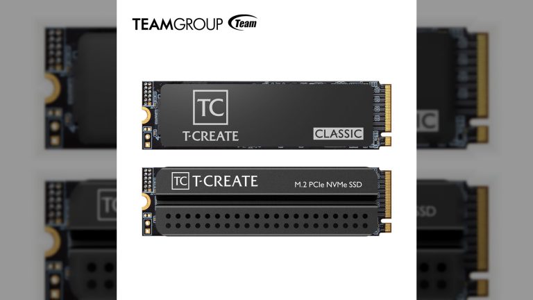 (PR) Team Group Introduces T-Create Classic H514 M.2 NVMe Gen 5 SSD