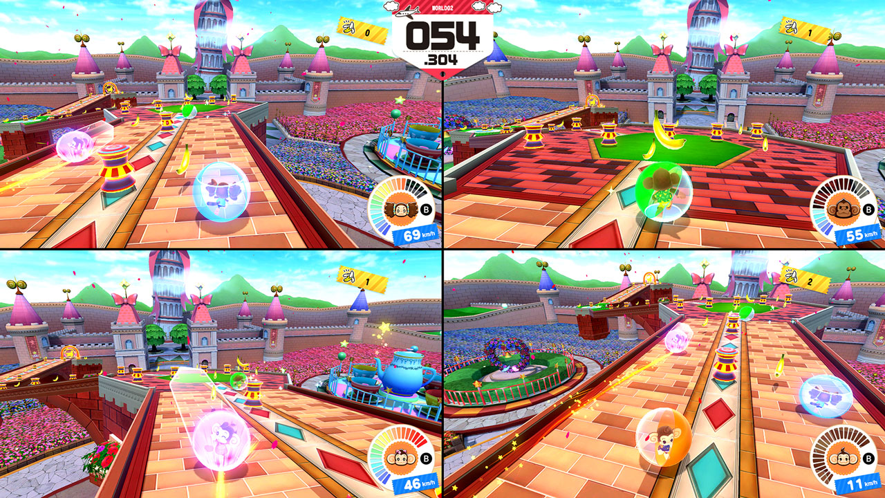 분할 화면 멀티 플레이 모드