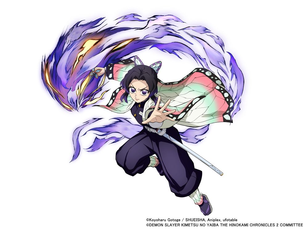 코쵸우 시노부 무한성편 캐릭터 비주얼