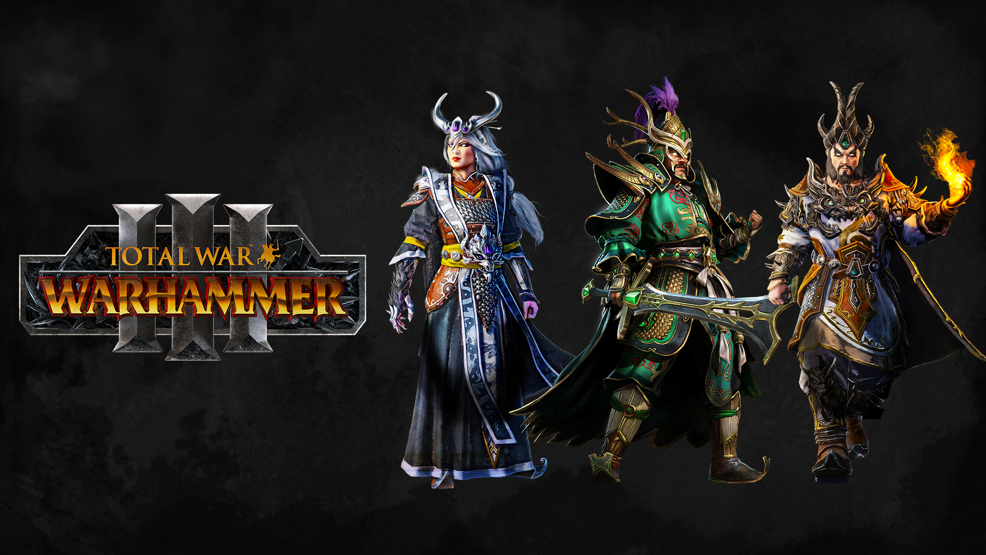 토탈워: 워해머3 Shadows of Change 케세이 캐릭터들