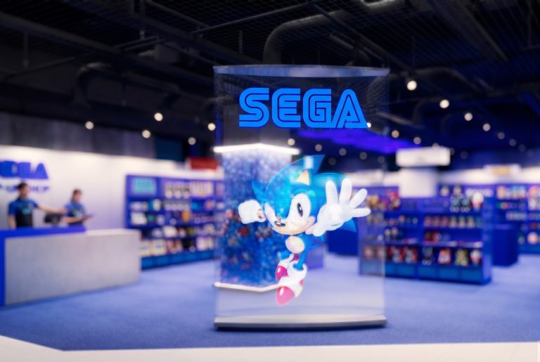 마리오아울렛 SEGA STORE 팝업 스토어