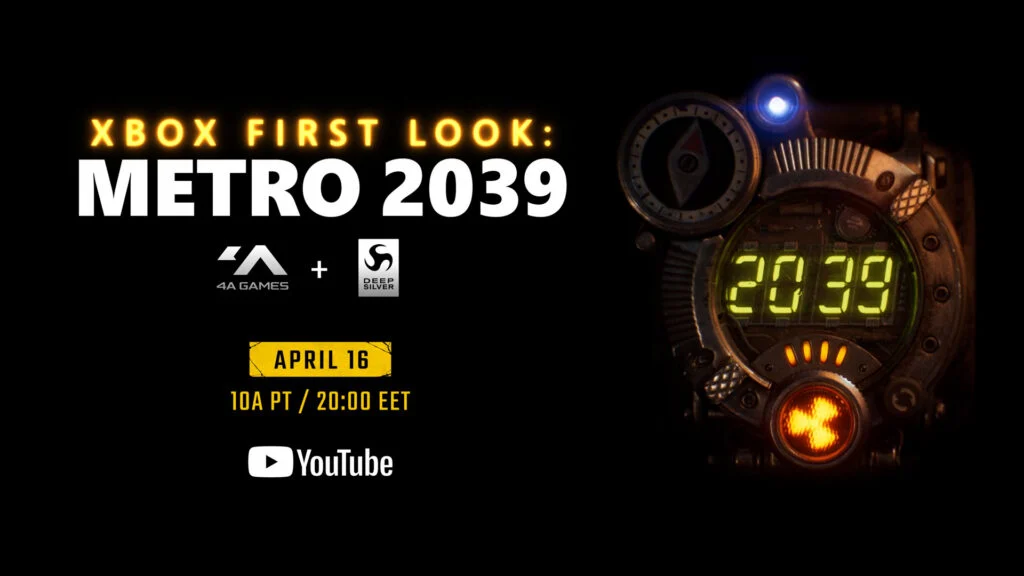 Metro 2039 will be revealed this week, 4A Games confirms