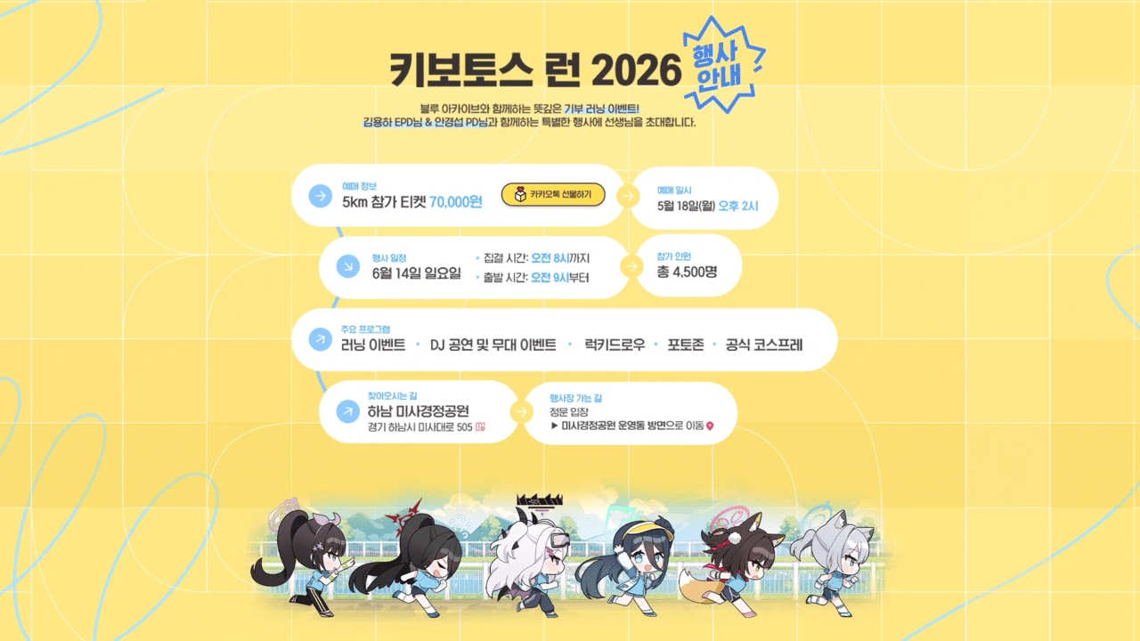 기념품 비용이라 생각하면 싸다 (사진 = 블루 아카이브 공식 유튜브)