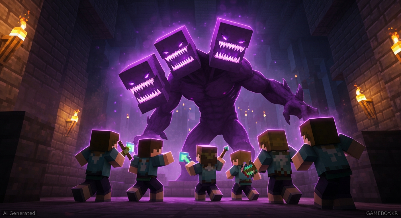 Wither is Most Dangerous Thing on the Minecraft Universe !