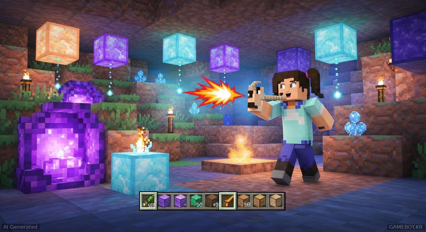 I gave more uses to the Crystal Items in Minecraft