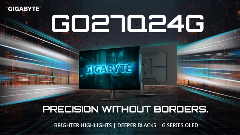 GIGABYTE GO27Q24G brings 240Hz QHD OLED gaming into a more accessible part of the market