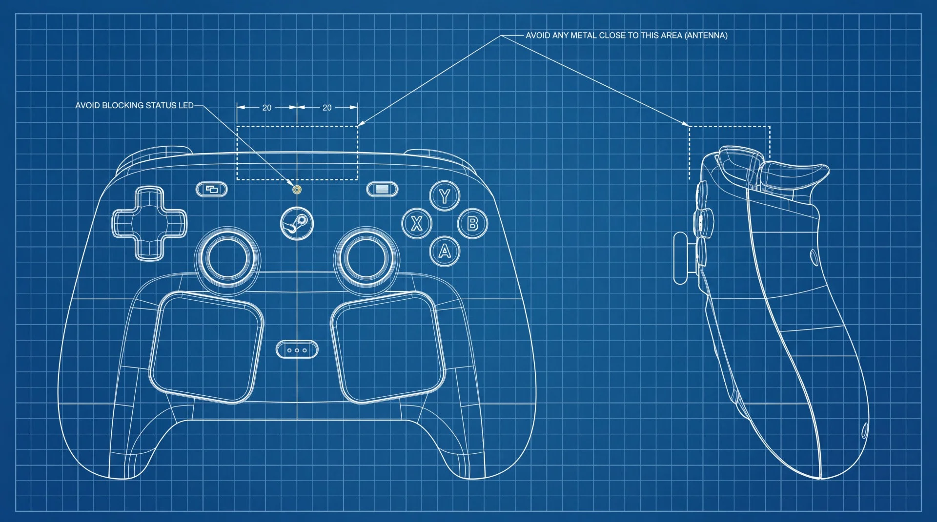 Valve releases Steam Controller CAD files under Creative Commons license
