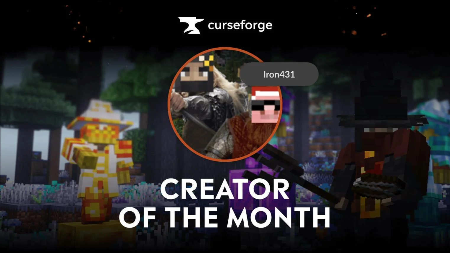 May's Creator of the Month on CurseForge