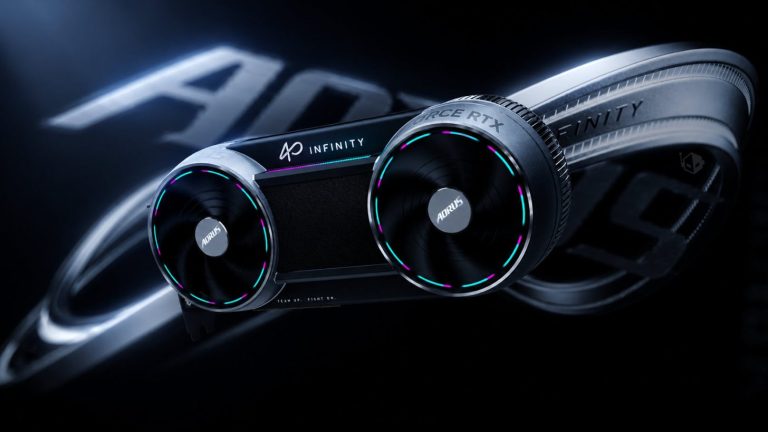 Gigabyte’s AORUS RTX 5090 Infinity Hits Shelves With a Triple-Fan Cooler Disguised as Dual, 323 MHz Factory Overclock Onboard