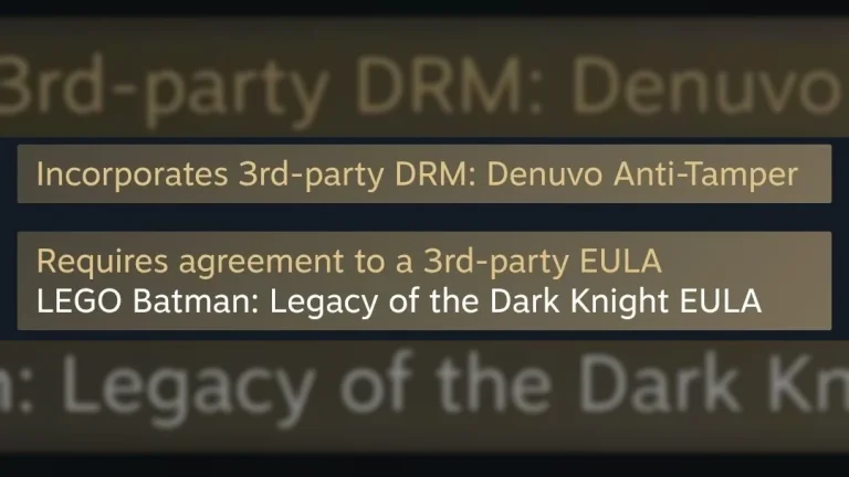 LEGO Batman: Legacy of the Dark Knight Adds Denuvo Ahead of launch!