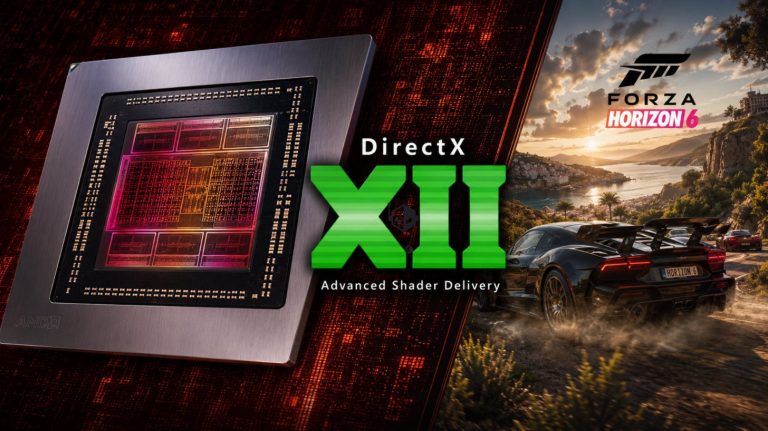 AMD Radeon RX 7600 Loads Forza Horizon 6 in 4 Seconds Instead of 90, as Microsoft’s Advanced Shader Delivery Tech Lands on RDNA 3 GPUs