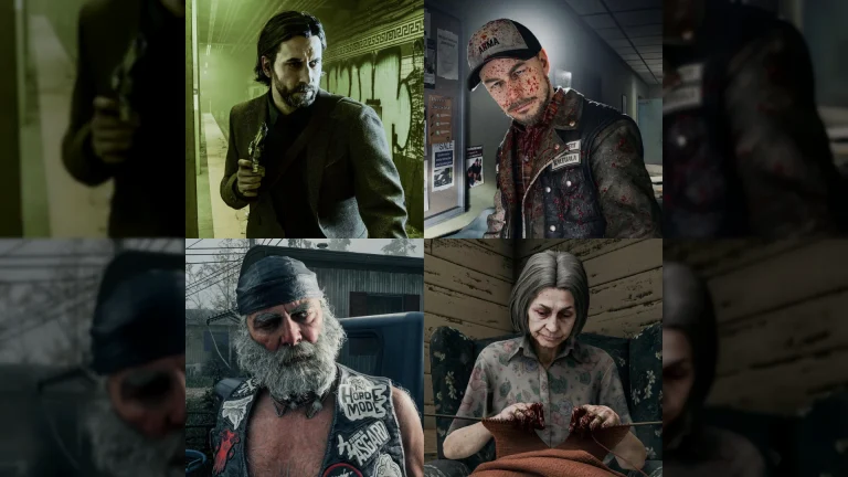 Alan Wake 2 has seriously impressive and photorealistic in-gameplay faces