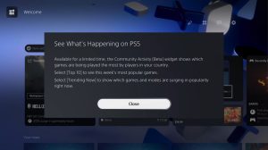 Sony Rolls Out Public PlayStation 5 Player Count Beta Widget