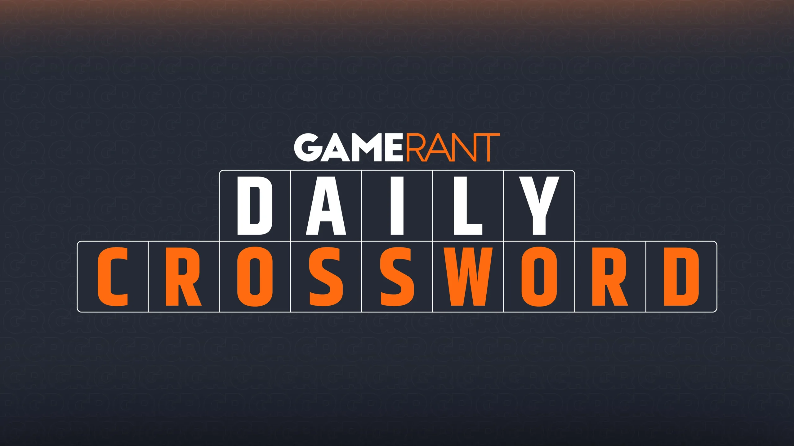 GameRant Daily Crossword (May 18, 2026)