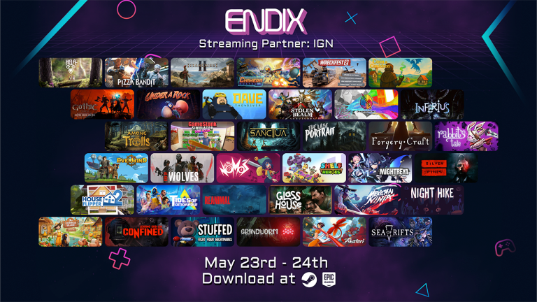 ENDIX, the Fully Free, Digital Gaming Expo, Is Now Live With Playable Demos, Panels, and Much More