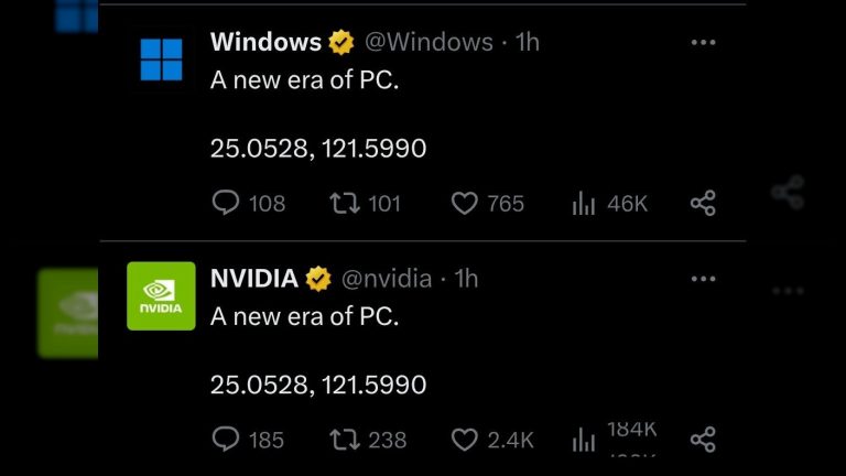 Microsoft and NVIDIA Jointly Tease Possible N1X Debut as a "New Era of PC"