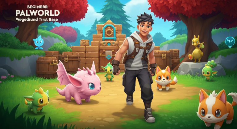 evergreen-palworld-beginner-guide-first-tips-pal-recommendations