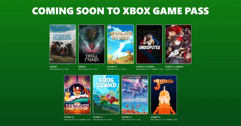 Xbox 게임패스, 6월 1차 추가 타이틀 소개
