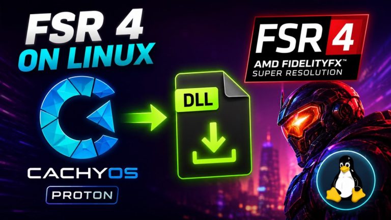 CachyOS Proton Can Now Download DLSS Files To Enable FSR 4 In More Linux Games