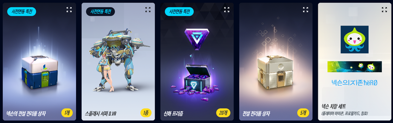 넥슨 계정연동 보상