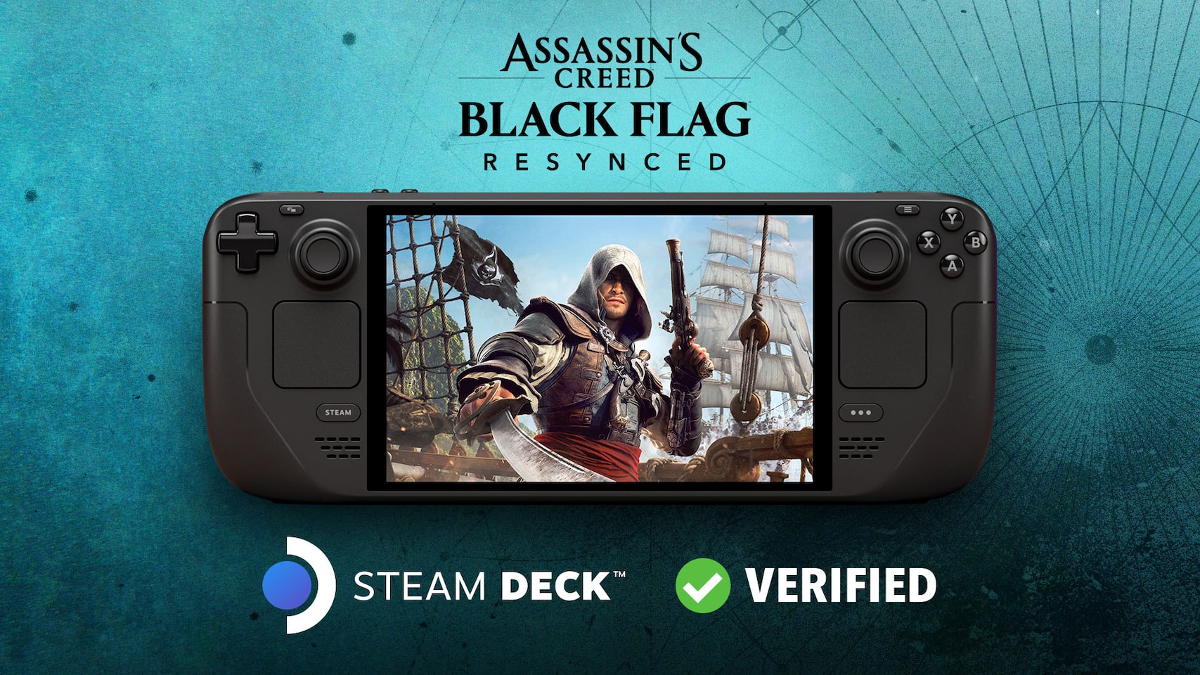 Assassin's Creed Black Flag Resynced Gets Steam Deck Verified Ahead of Launch