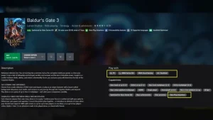 Xbox Play Anywhere added to Baldur's Gate 3 - Game Pass release is imminent?