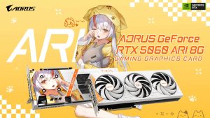 GIGABYTE Launches AORUS GeForce RTX 5060 ARI 8G Graphics Card, Featuring A Triple-Fan Design