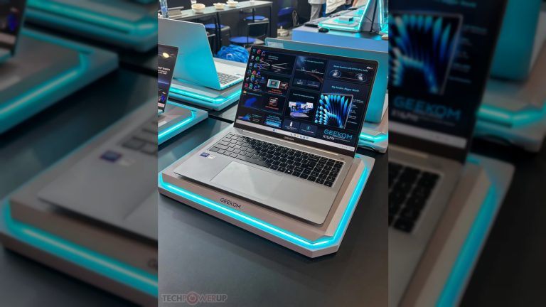 GEEKOM Shows 16-Inch Laptop Powered by AMD "Gorgon Point" APU