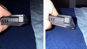ASUS TUF Gaming Laptop Hinge Broke When The Display Was Placed Upside Down; User Tried Mimicking Ongoing Trends Of Adopting A “Cool” Setup, Only For It To Backfire