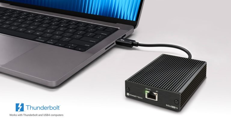 Sonnet Launches Solo10G T5 Thunderbolt 5 External Adapter