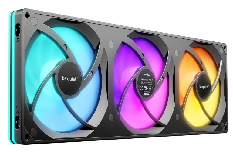 (PR) be quiet! Launches Light Wings Pro IO All-in-One Frame Fan Series