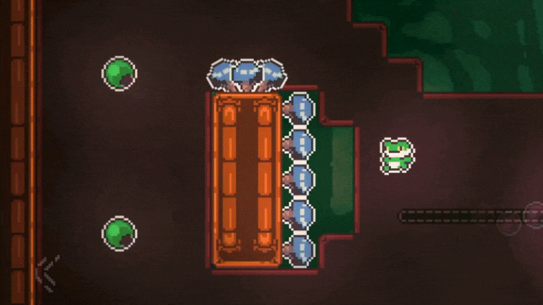 Frog Knight is our precision platformer, inspired by Jump King, Celeste, and Hollow Knight. Steam page live now and looking for your support.