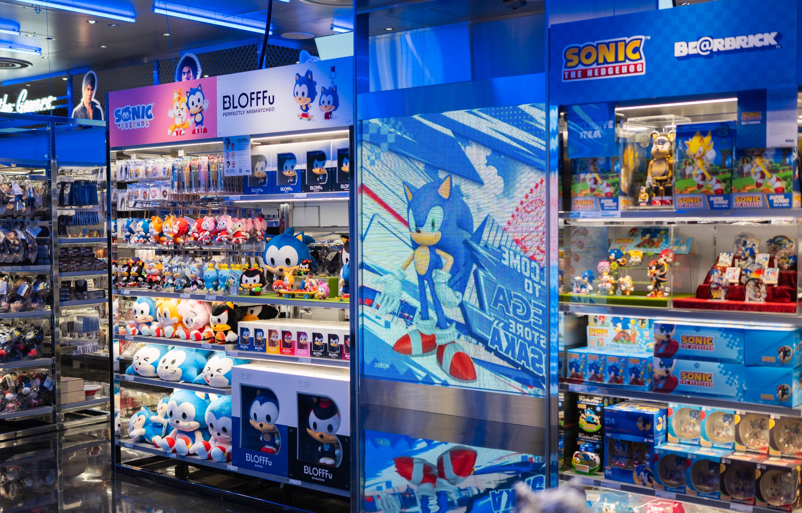 세가, 간사이 첫 플래그십 스토어 SEGA STORE OSAKA 오픈… 신사이바시 PARCO 6층
